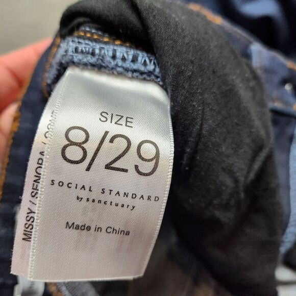 Social Standard by Sanctuary Jeans High Rise Skinny Sz 8 / 29 - Picture 8 of 14